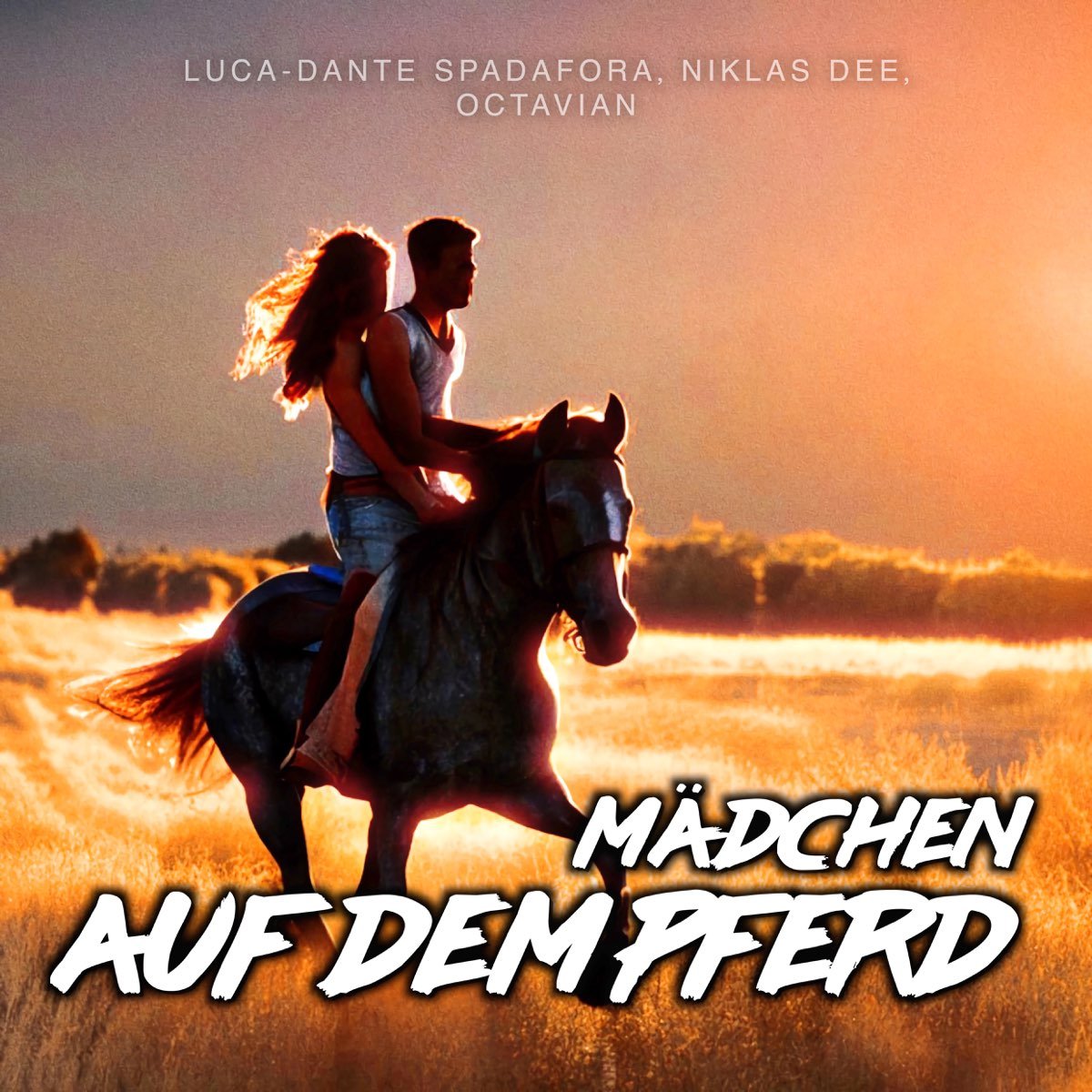 Luca-Dante Spadafora - Mädchen auf dem Pferd
